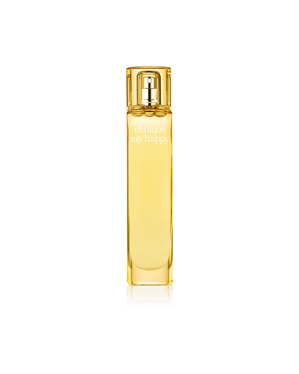 Perfume Clinique My Happy™ Lily of the Beach, Uma bruma perfumada como um raio de sol engarrafado.<br><br>