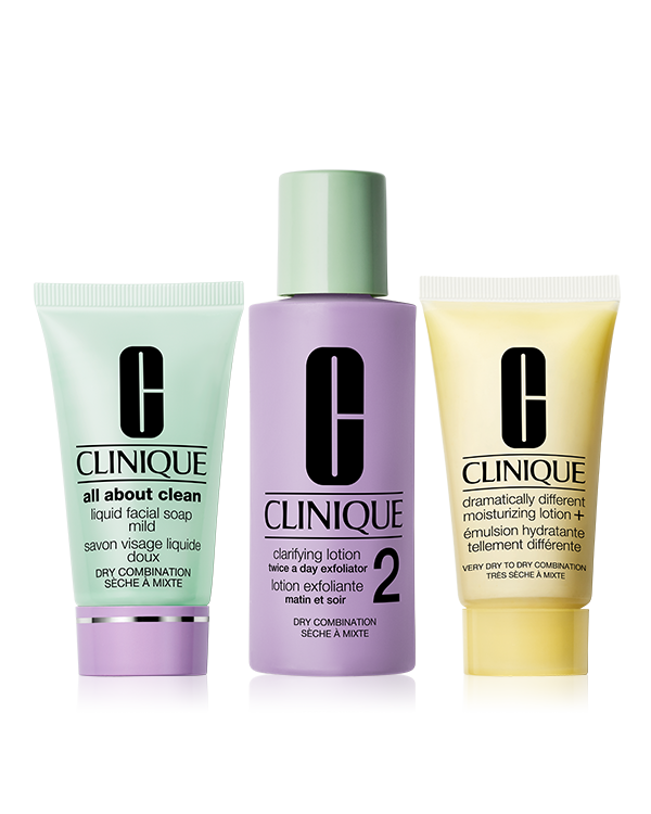 Kit 3 Passos: Para Pele Mista a Seca